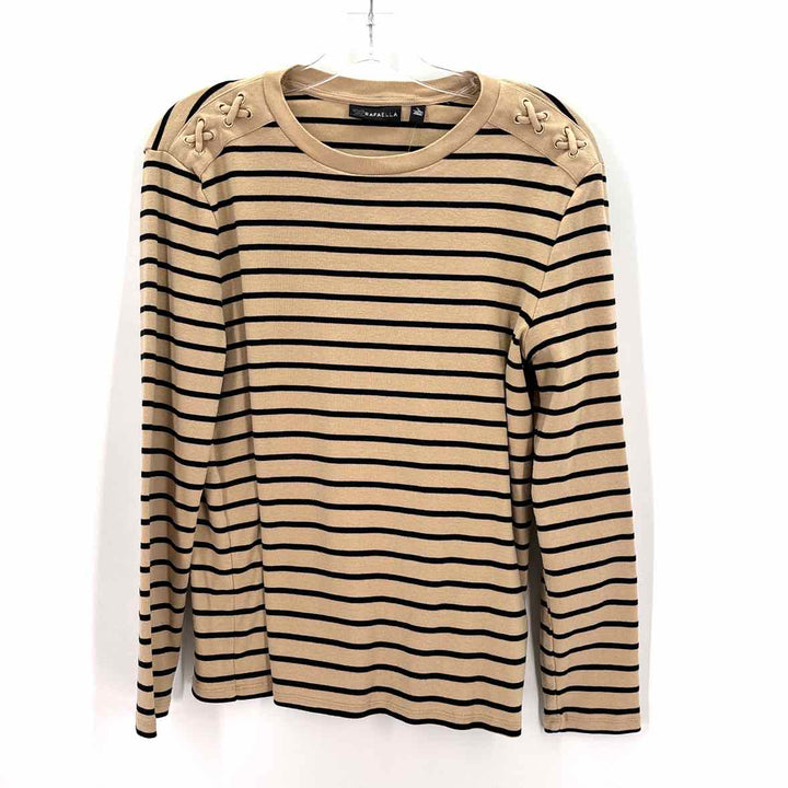 Size L RAFELLA Tan Shirt