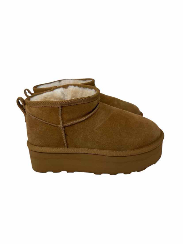 Shoe Size 7 Tan Boots