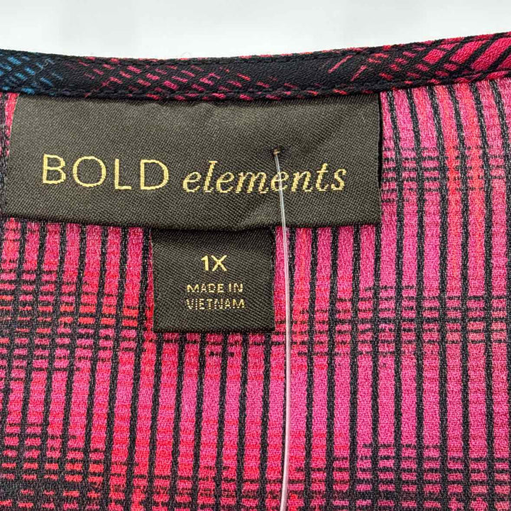 Size 1X Multi-Color Shirt