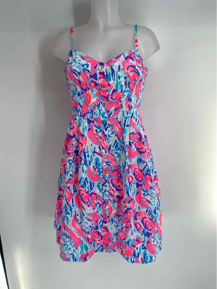 Size 10 Lilly Pulitzer Blue Dress