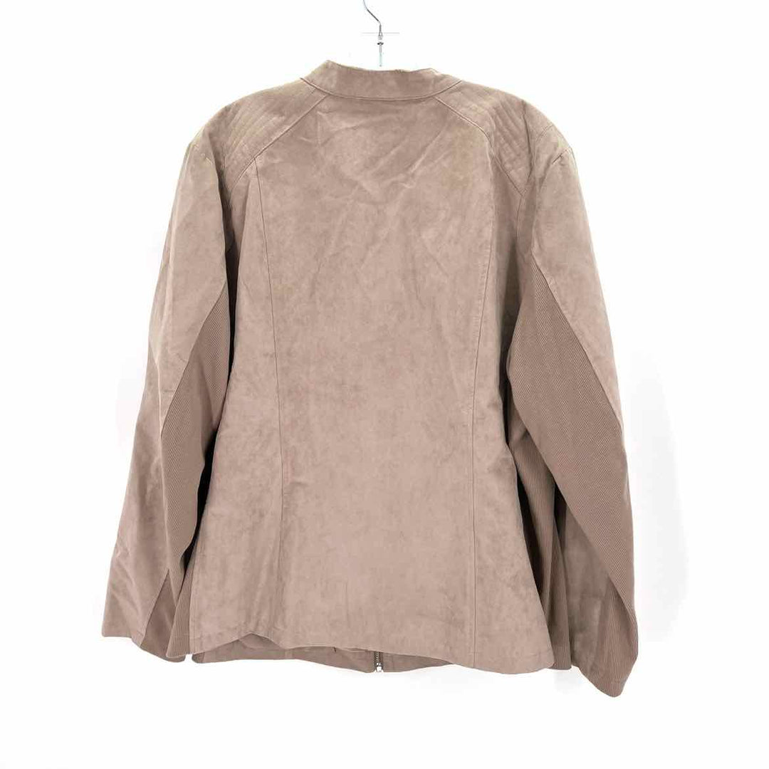 Size 3X NEW DIRECTION Tan Jacket