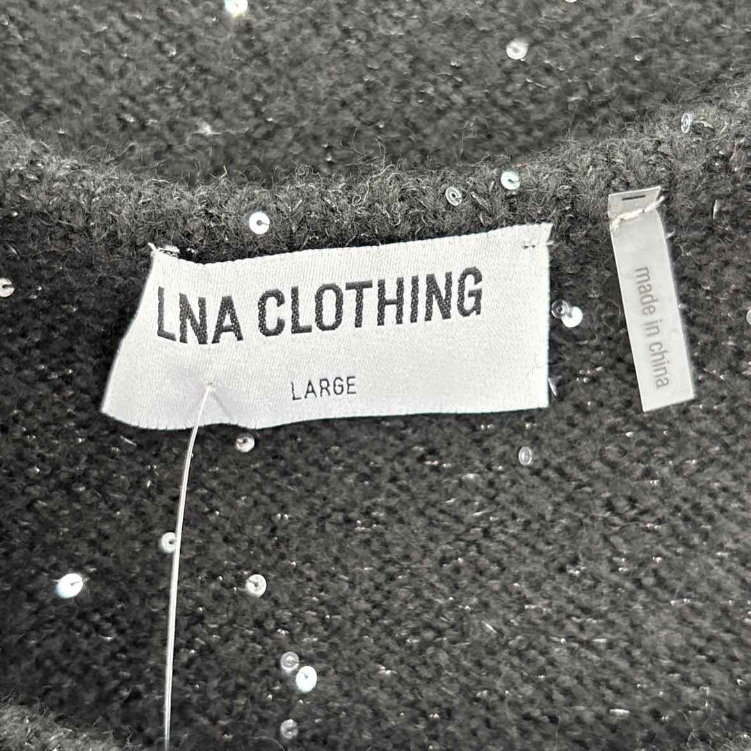 Size L LNA Black Sweater