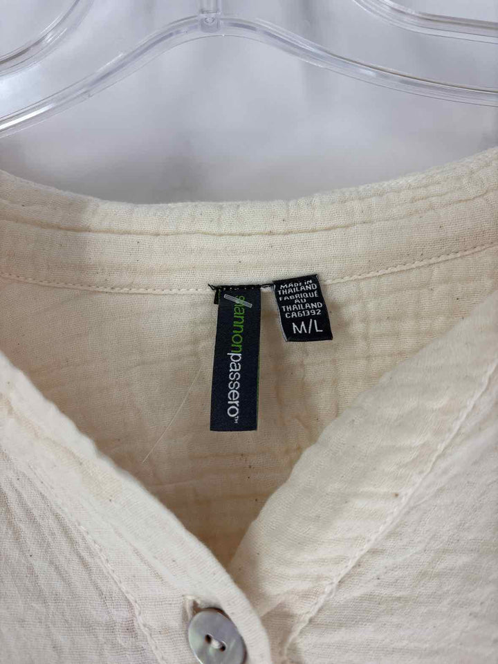 Size M/L Cream Shirt