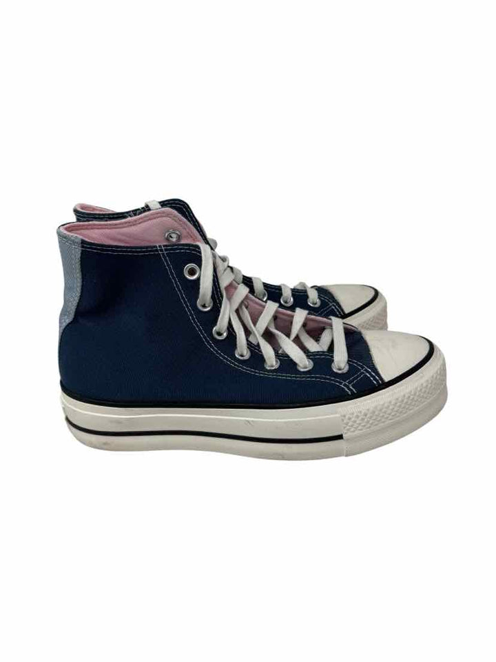 Shoe Size 7.5 Converse Blue Canvas Sneakers