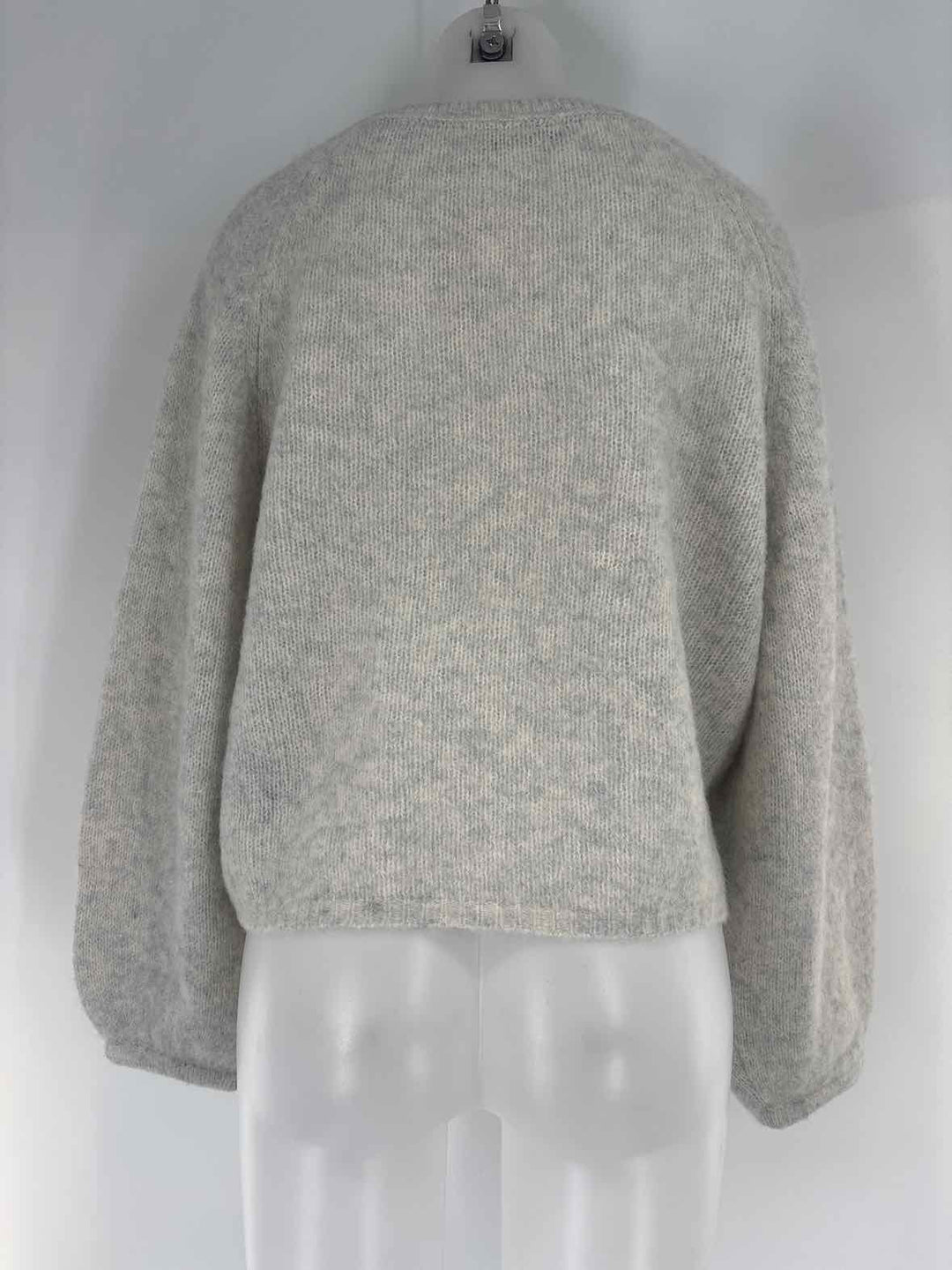 Size M Gray Knit Sweater