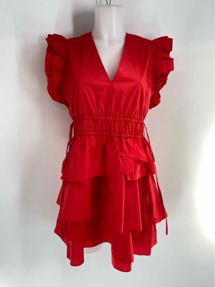 Size XS MARIE OLIVER Red Dress