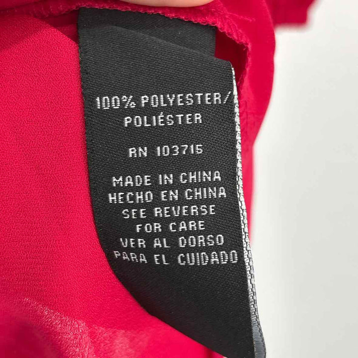 Size 2X Fuschia Shirt