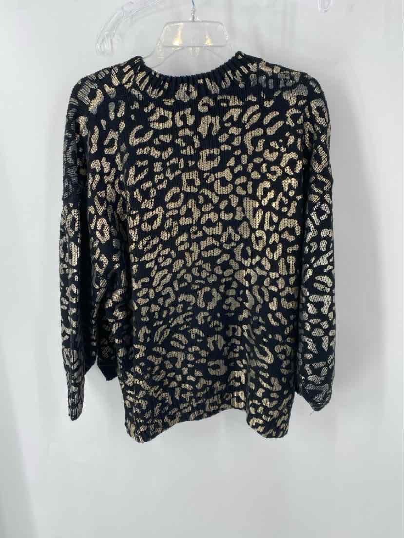 Size M/L Gold Knit Sweater