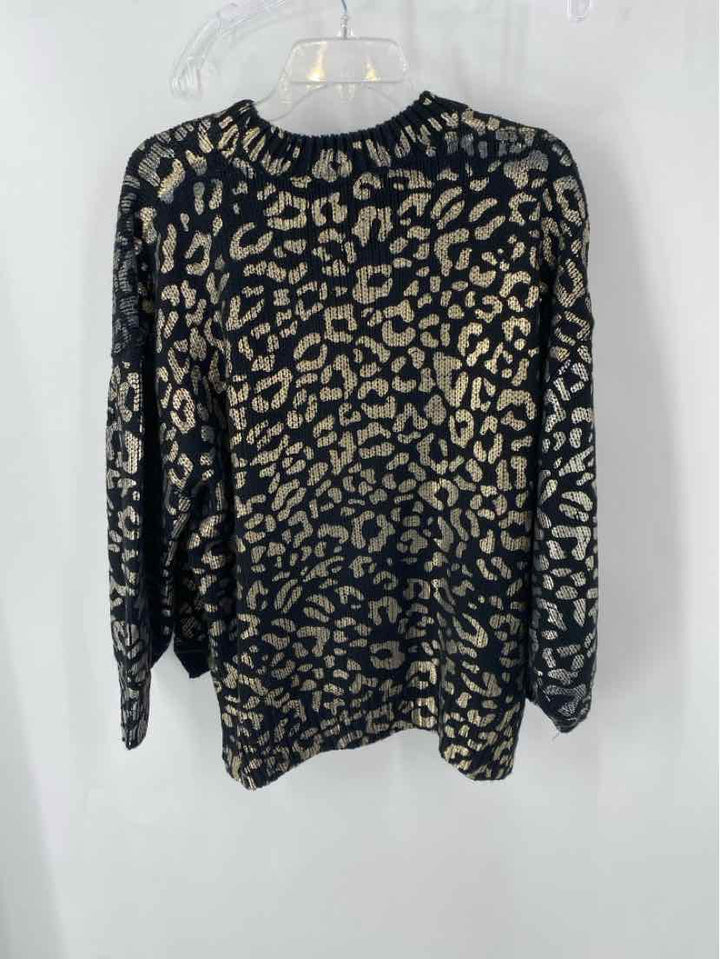 Size M/L Gold Knit Sweater