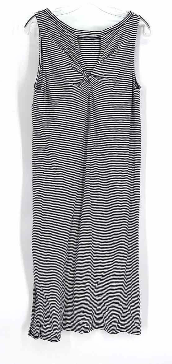 Size L Talbots Black/White Dress