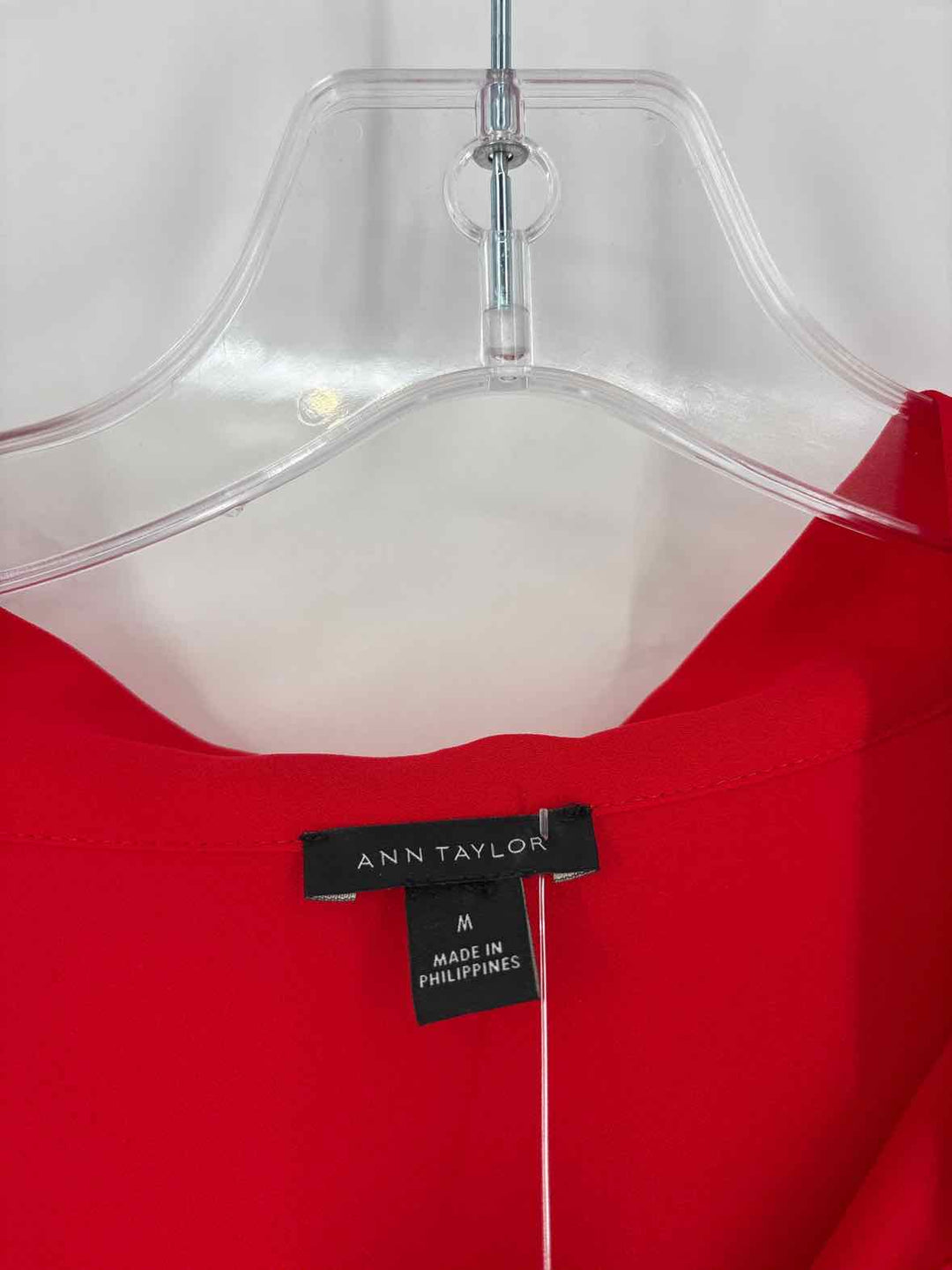 Size M Ann Taylor Red Shirt