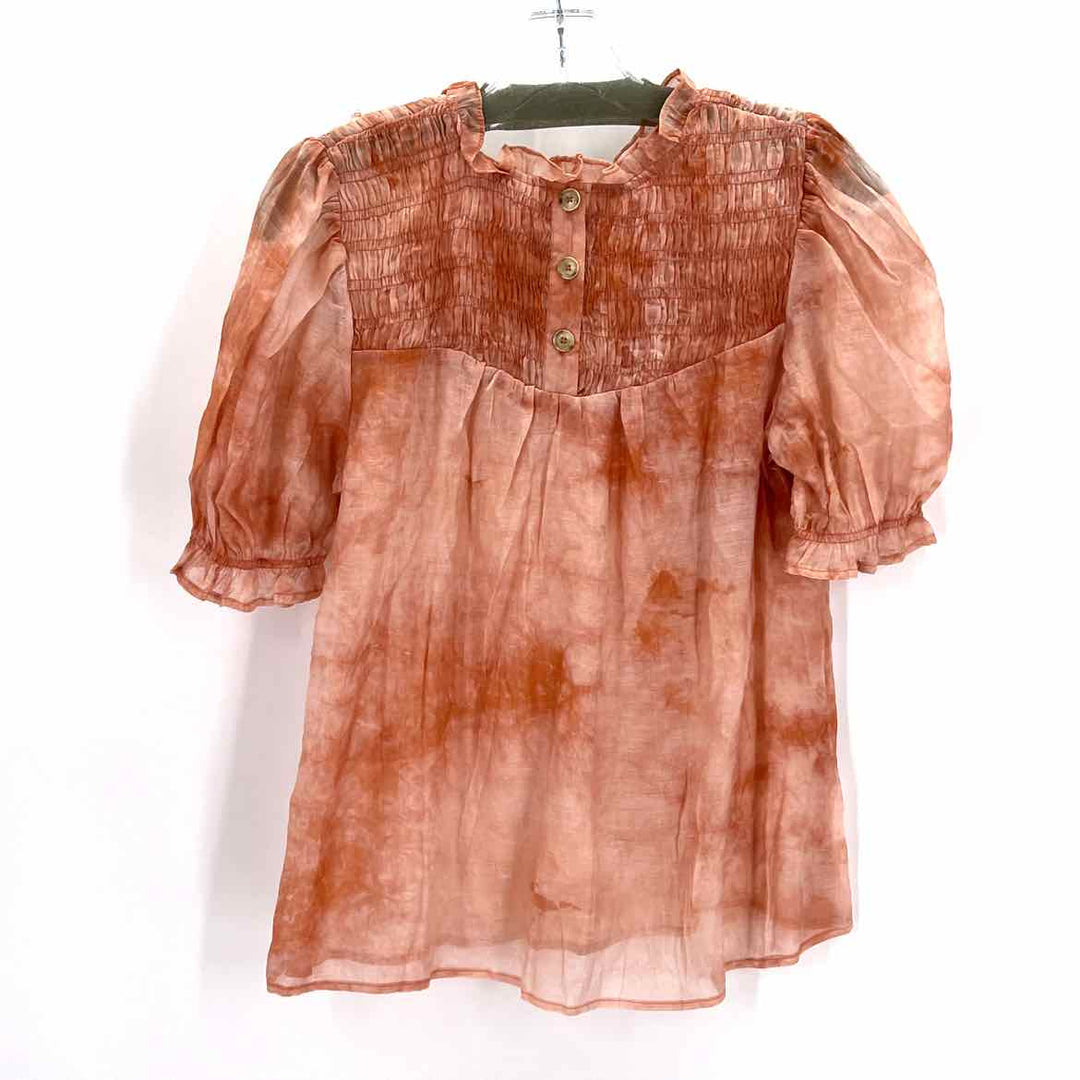 Size L Peach Shirt