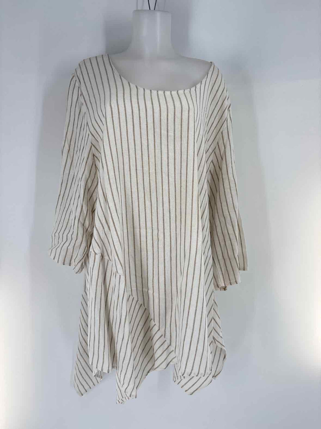 Size 2X Jones New York White Print Dress