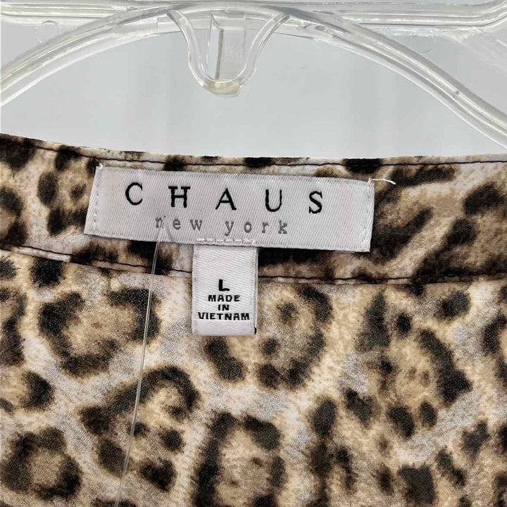 Size L CHAUS Beige Shirt