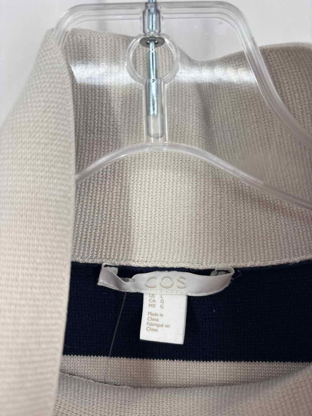 Size L COS Navy Sweater