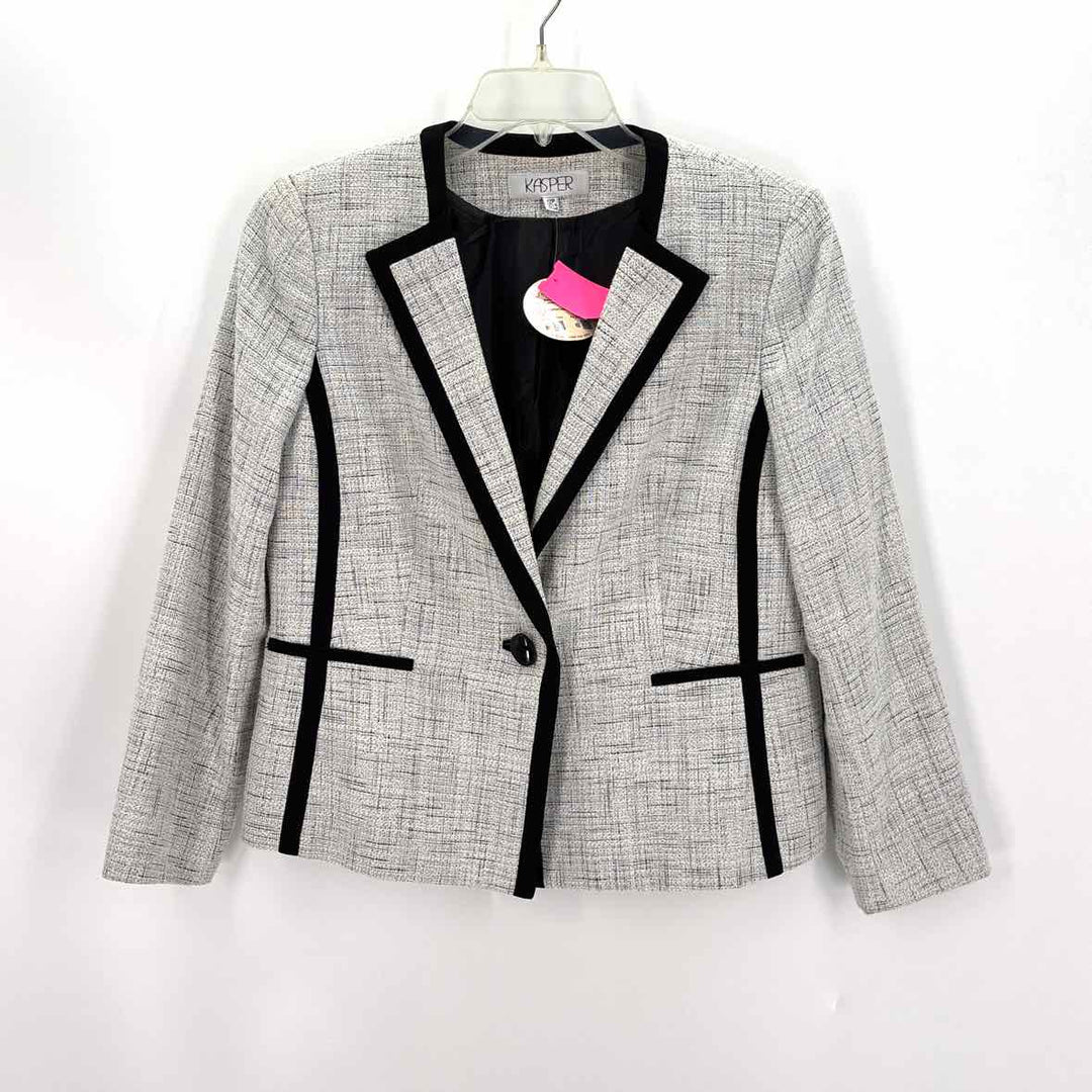 Size 12 KASPER White Blazer