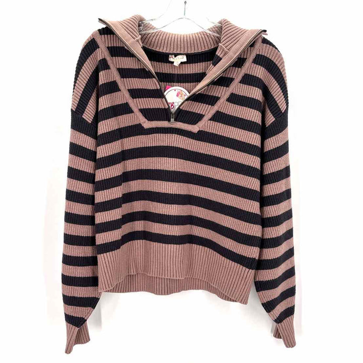 Size M HEM & THREAD Brown Sweater