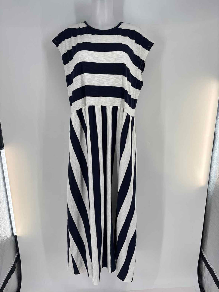 Size 16 Boden Navy Print Dress