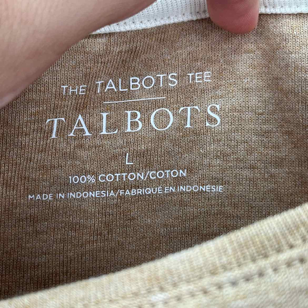 Size L Talbots Brown Shirt