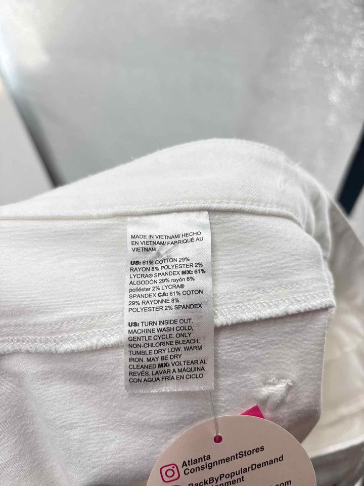Size 10 Chico's White Skirt