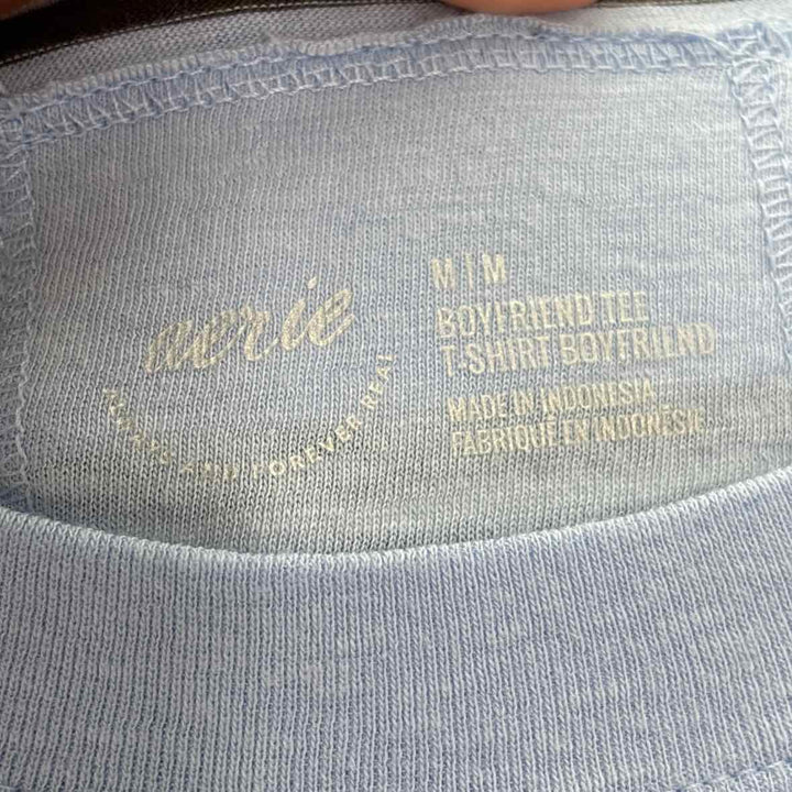 Size M AERIE Light Blue Knit Shirt