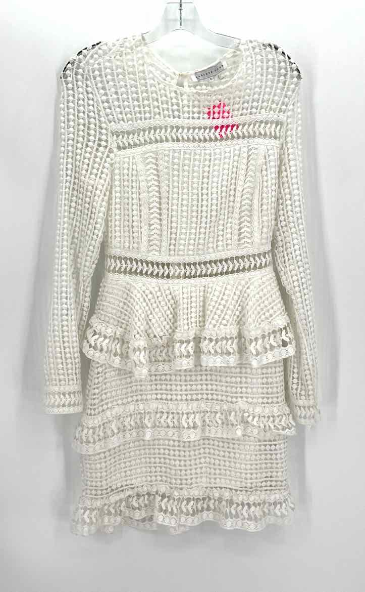 Size S ENDLESS ROSE White Crochet Dress