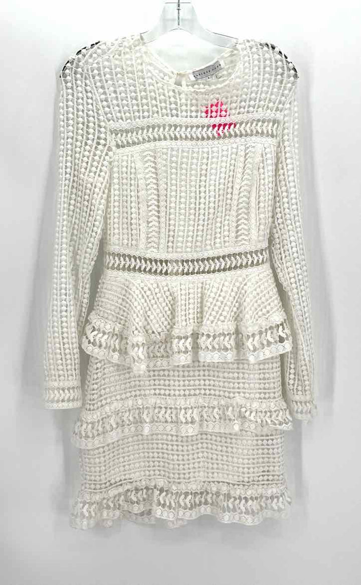 Size S ENDLESS ROSE White Crochet Dress