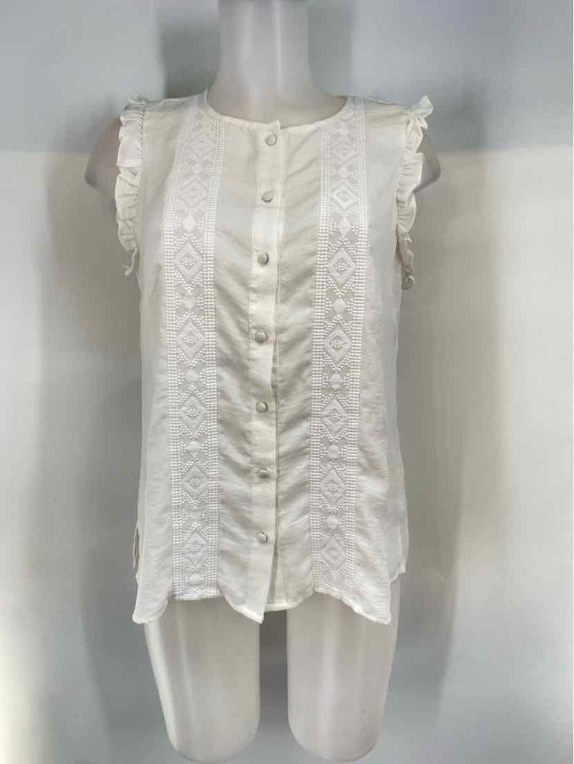 Size M Vince Camuto White Shirt