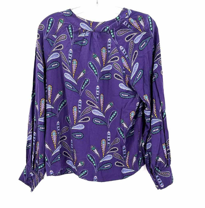 Size S LOFT Purple Shirt