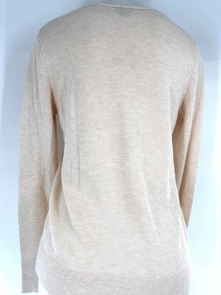 Size L Ann Taylor Tan Sweater