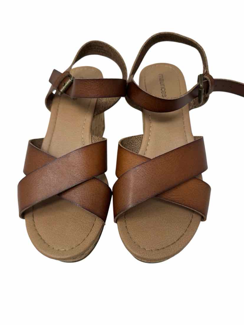 Shoe Size 7.5 MAURICE Brown Sandals