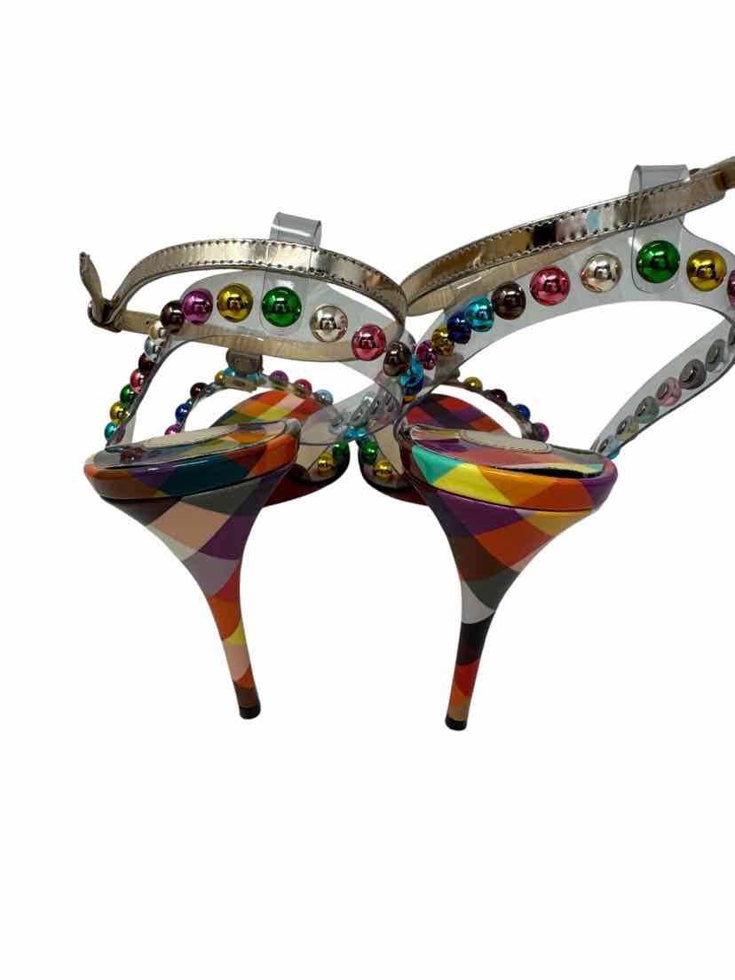 Shoe Size 39.5 CHRISTIAN LOUBOUTIN Multi-Color Heels