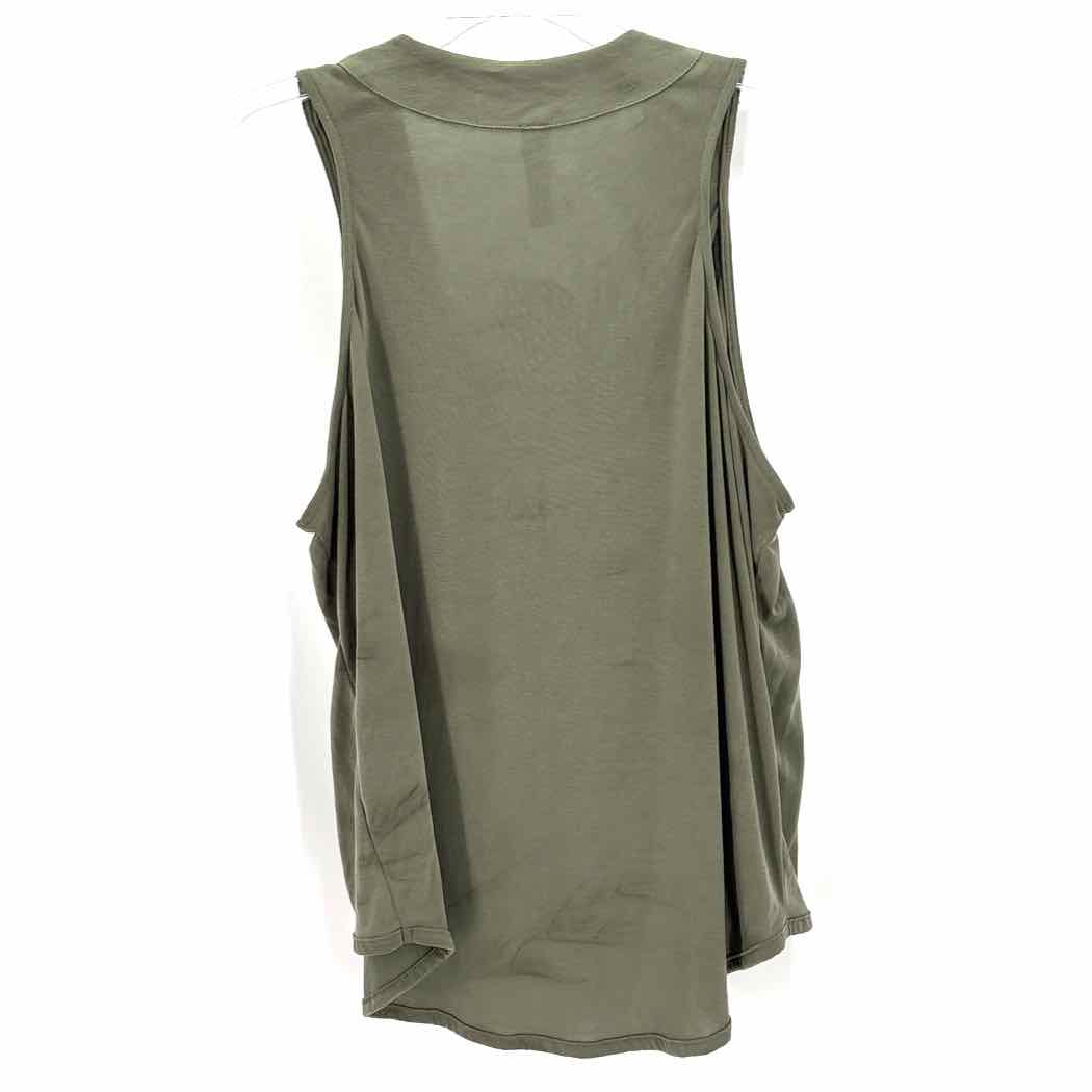 Size XL FREE PRESS Olive Knit Shirt