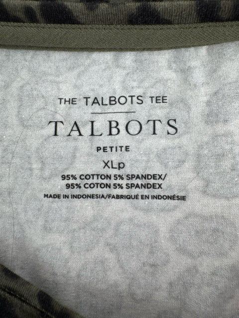 Size XL Talbots Olive Shirt