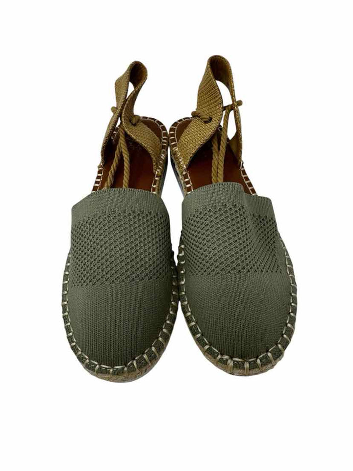 Shoe Size 7.5 CROWN VINTAGE Green Sandals