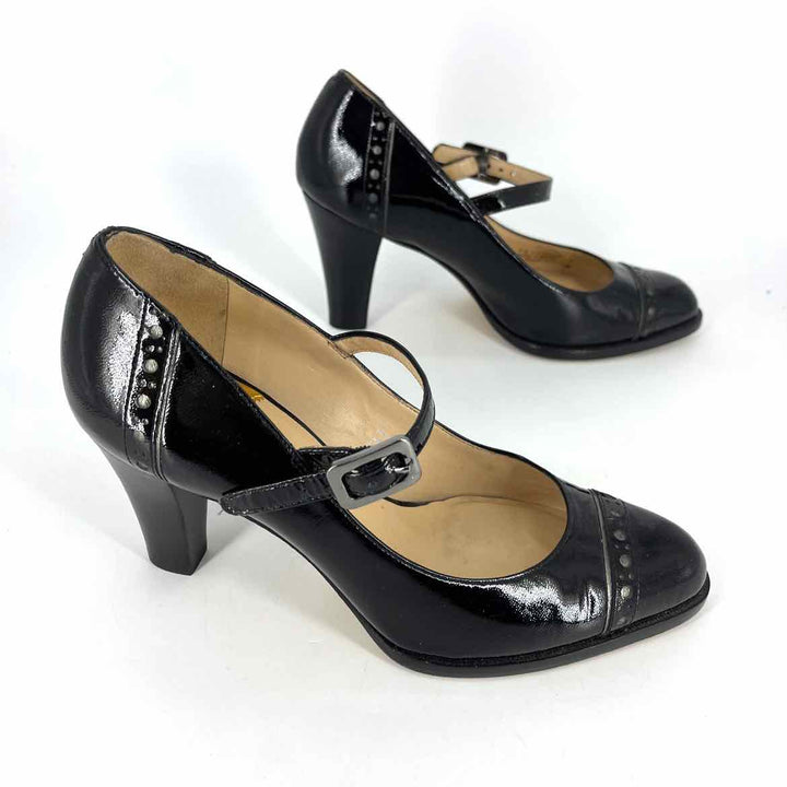 Shoe Size 6 Cole Haan Black PATENT Pumps