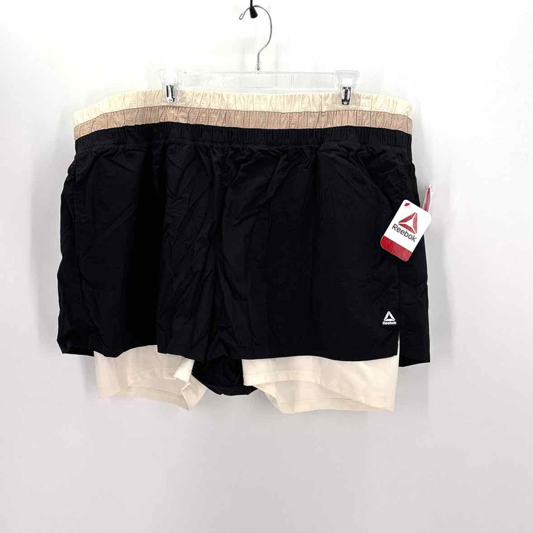 Size XXXL Reebok Black Nylon Shorts