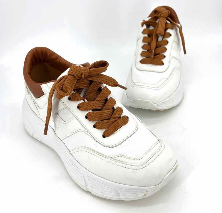 Shoe Size 35.5 Multi-Color Leather Sneakers