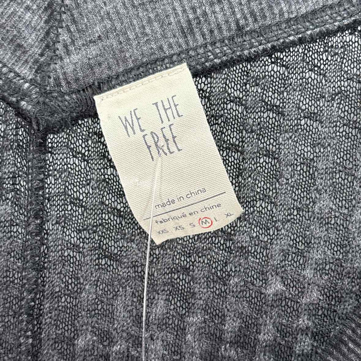 Size M WE THE FREE Black Thermal Shirt