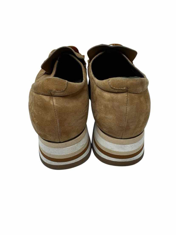 Shoe Size 37 SOFT WAVES Tan Suede Sneakers