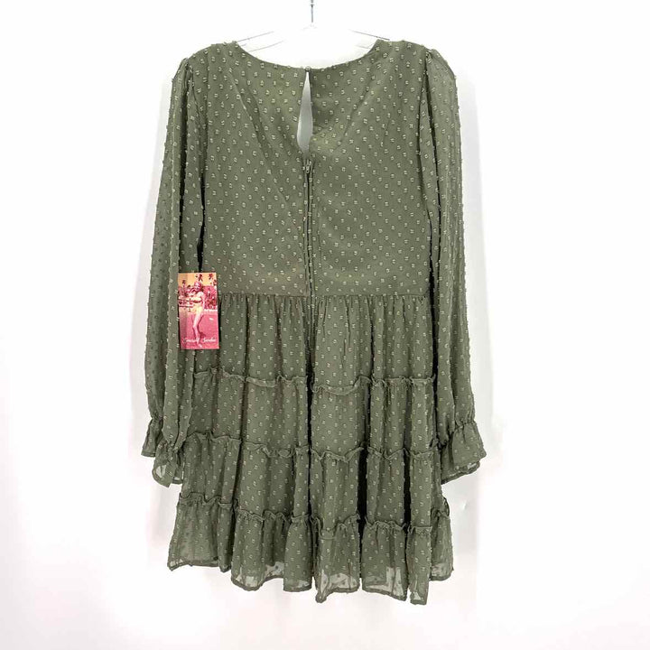Size L Olive Dress
