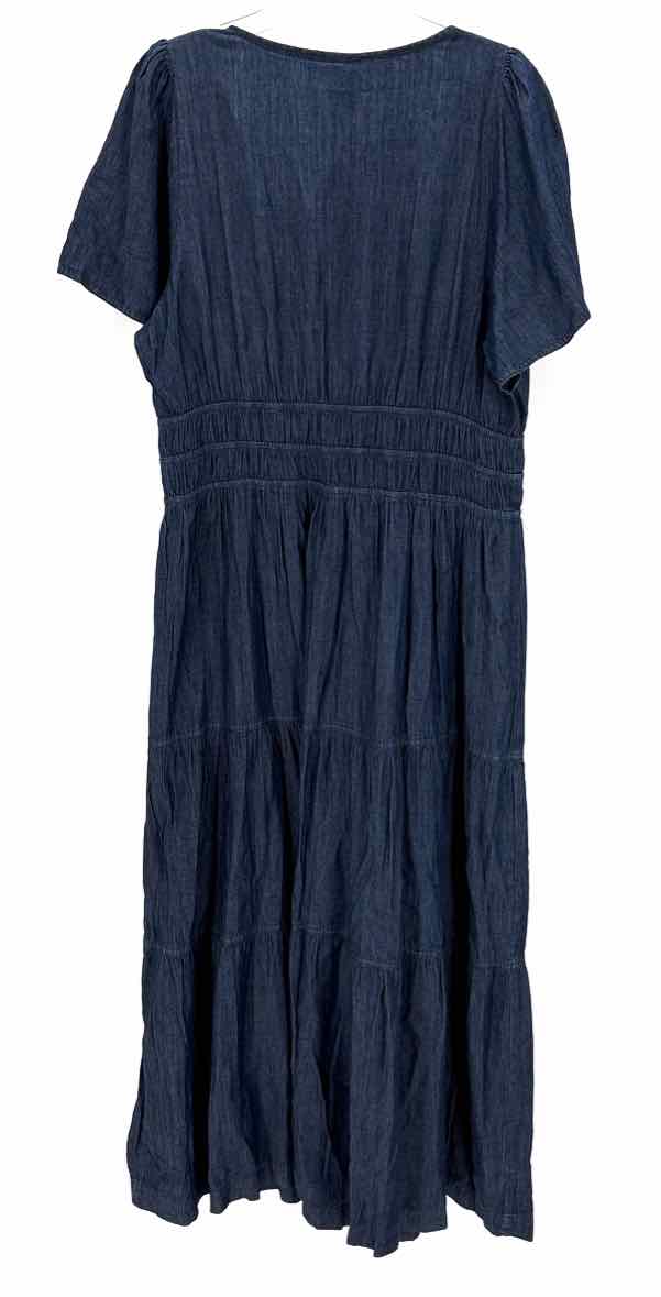 Size 14 TOMMY HILFIGER Blue Denim Dress