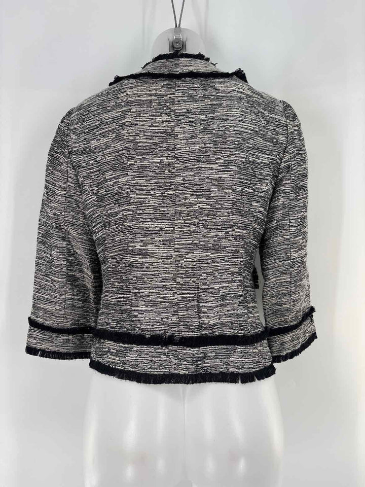 Size 6 Kate Spade Black/White Blazer