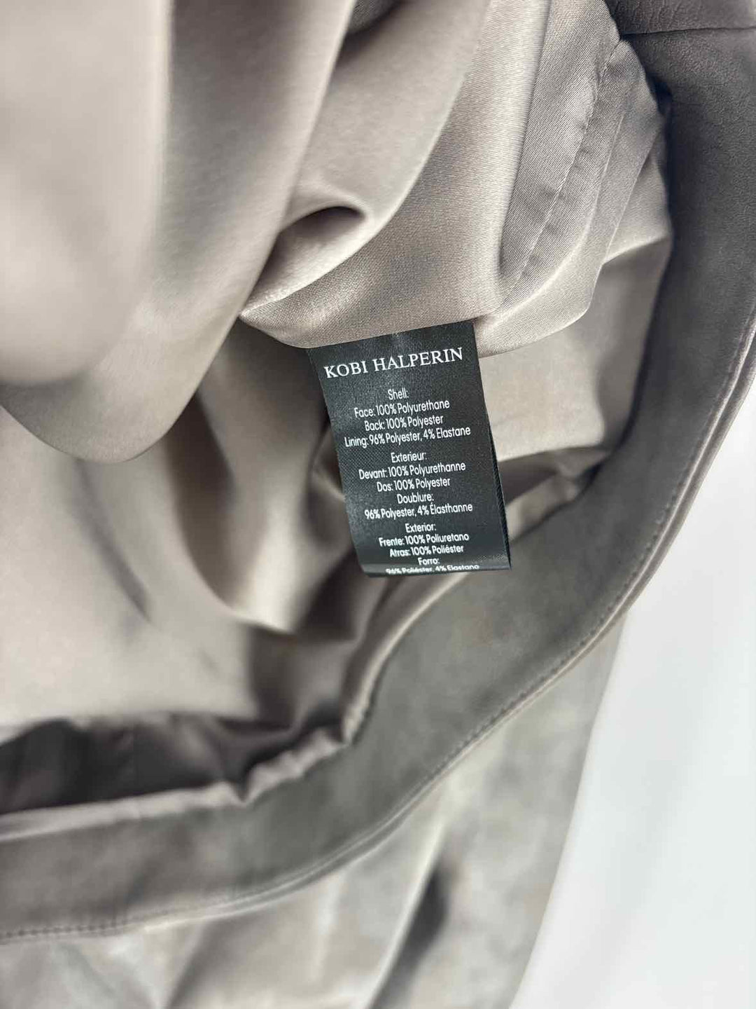 Size XL KOBI HALPERIN Gray Jacket