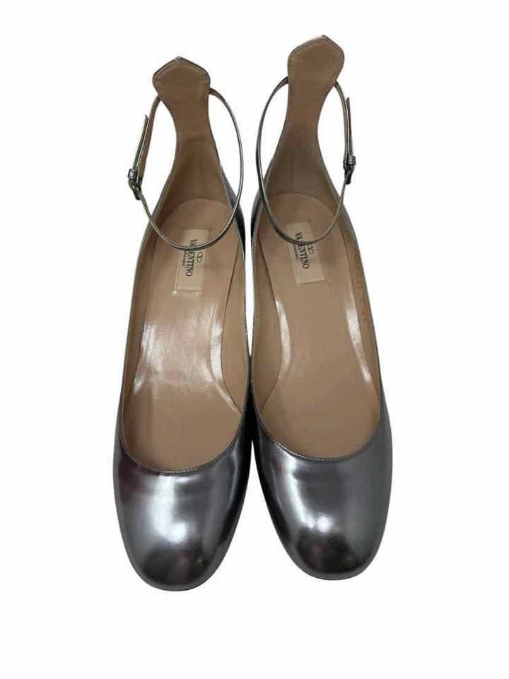 Shoe Size 41 VALENTINO Silver Pumps