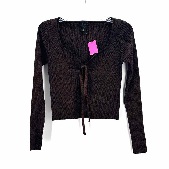 Size M HOUSE OF HARLOW Black Sweater