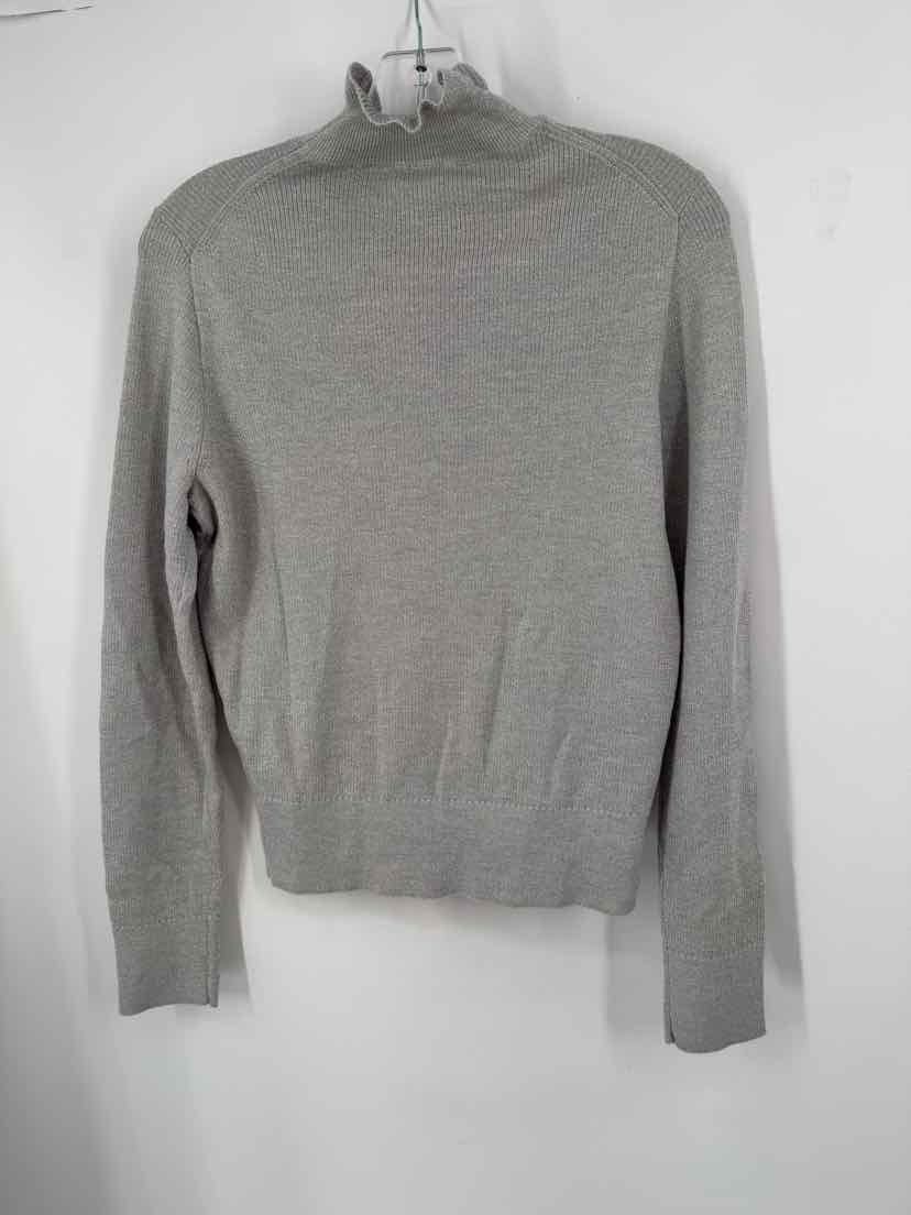 Size L J Crew Silver Sweater