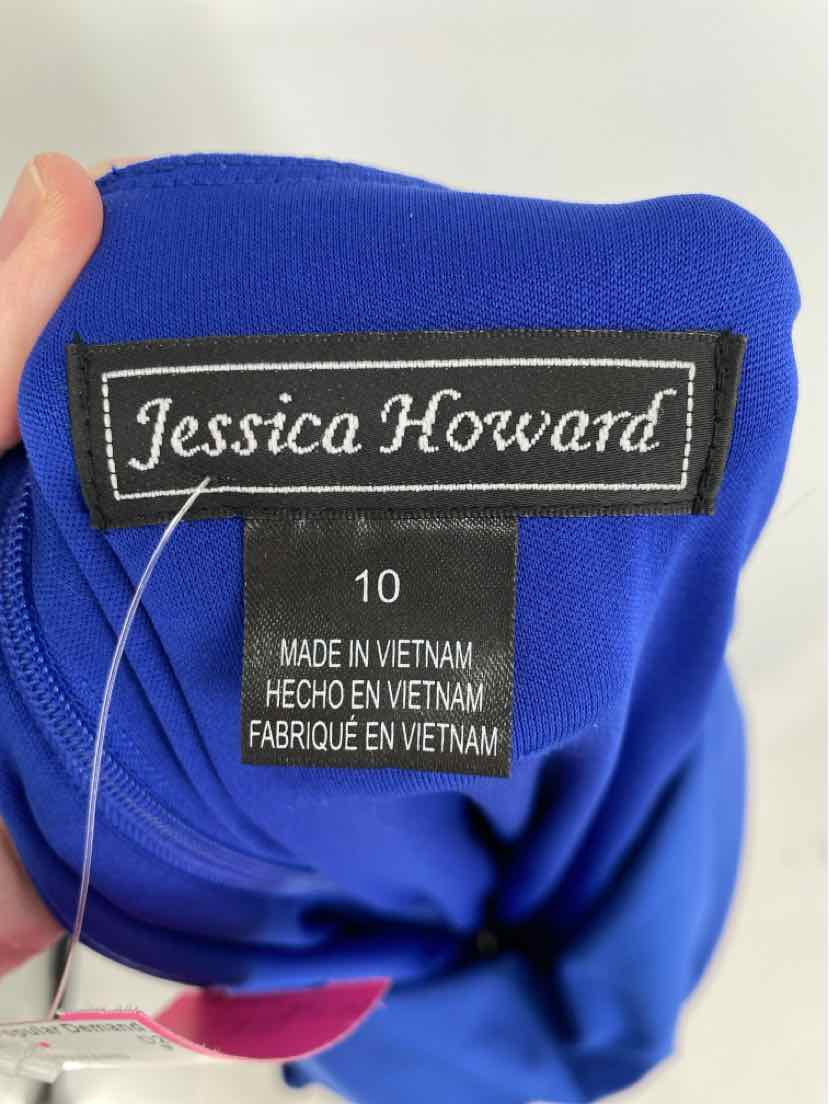 Size 10 JESSICA HOWARD Blue Dress