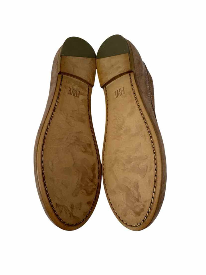 Shoe Size 8 Frye Brown Leather Flats