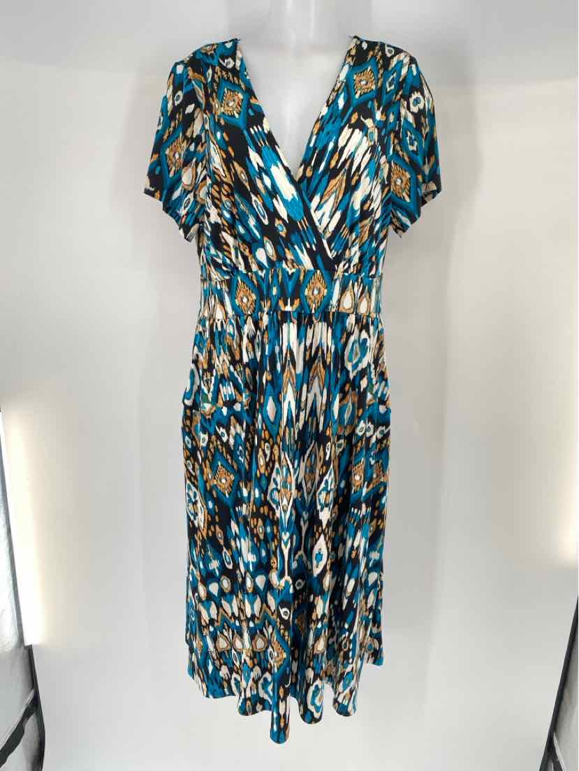 Size XL SOFT SURROUNDINGS Multi-Color Dress